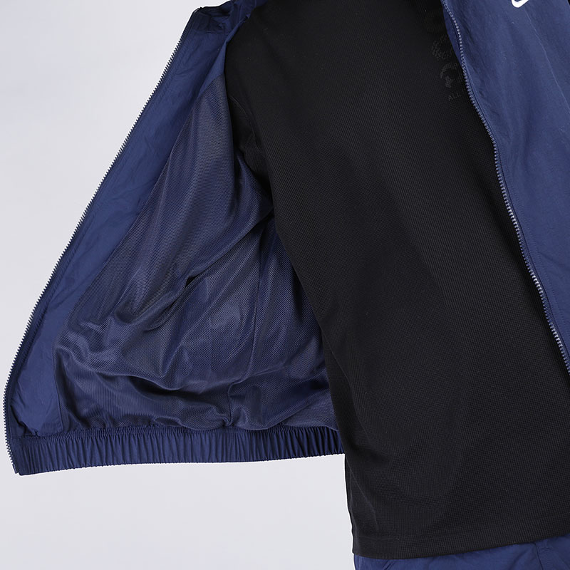 мужская синяя куртка Nike Track Jacket CD6543-410 - цена, описание, фото 4